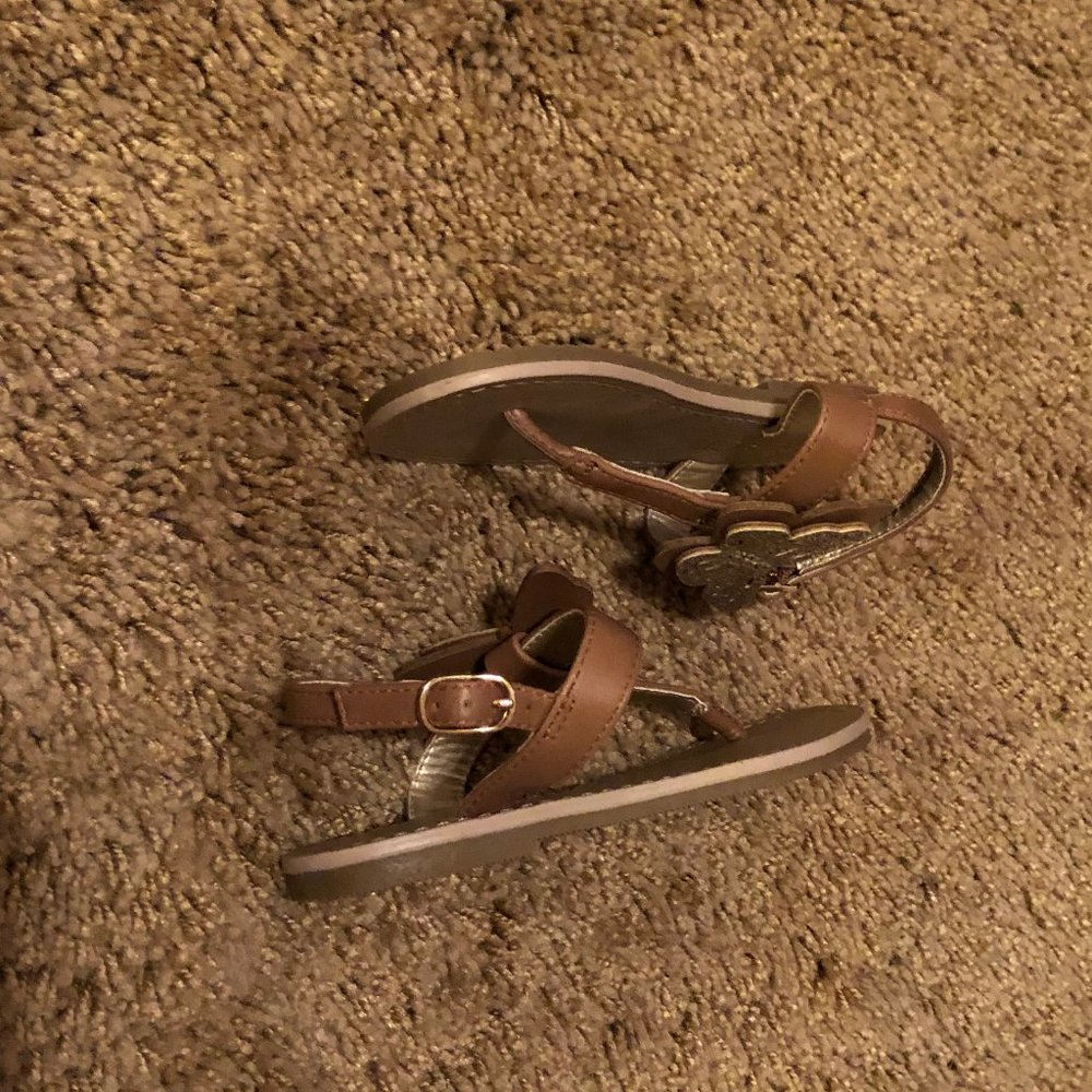 Children's Place Butterfly Thong Sandals New - Picture 4 of 6